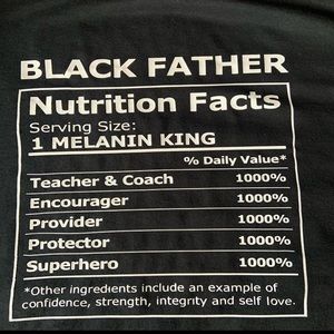 Black father nutrition facts